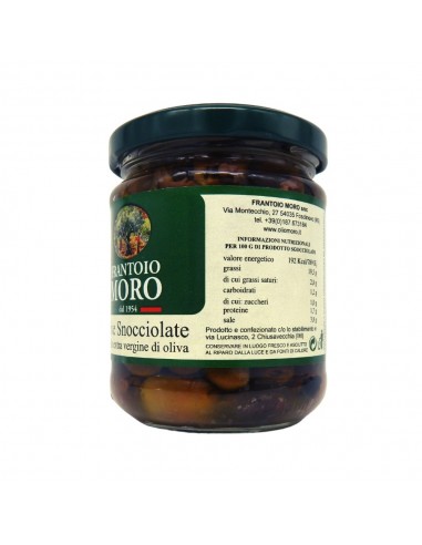 Olives Pitted Taggiasca in EVO oil 180g