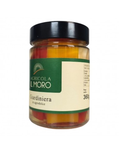 Giardiniera di verdure in agrodolce 360g