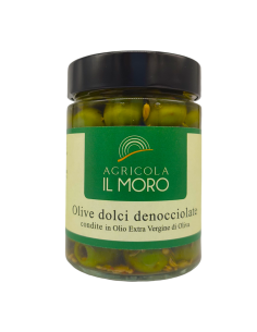 Olive verdi denocciolate in...